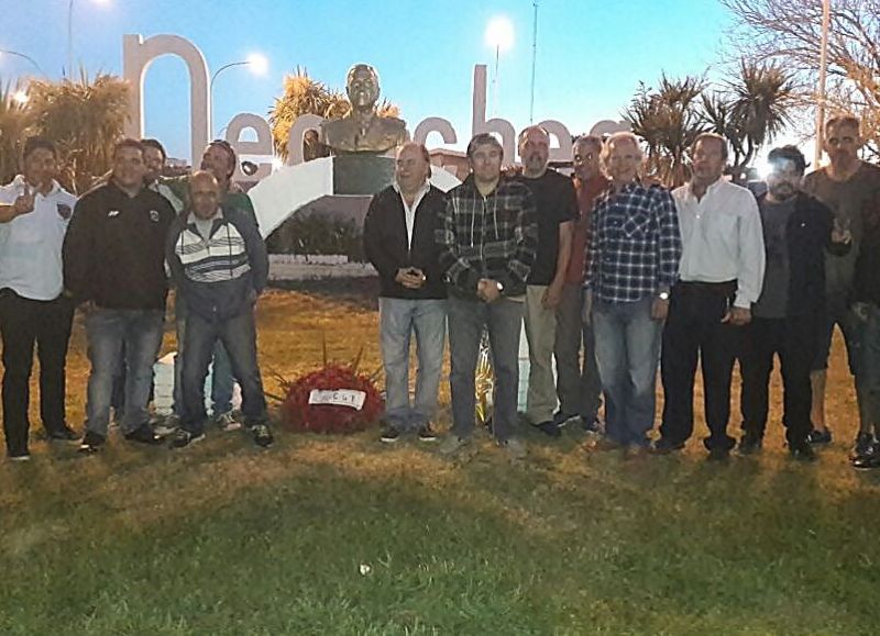 La CGT Necochea celebró el Día de la Lealtad Peronista