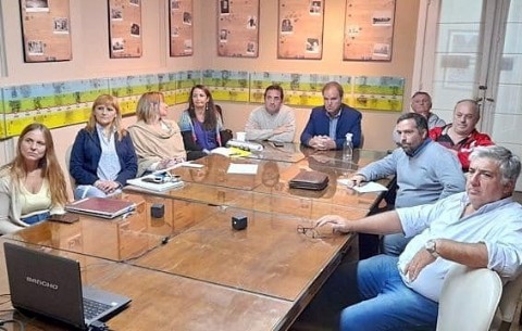 Los concejales se reunieron con funcionarios nacionales por la explotación petrolera