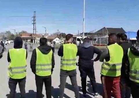 Manifestación de UATRE en Quequén: exigen elecciones justas y denuncian la gestión de Voytenco