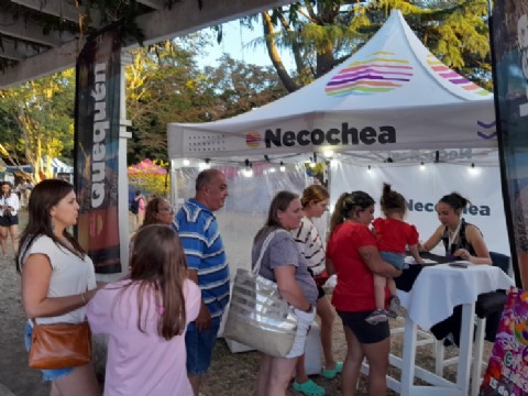 Necochea estuvo representada con su stand en la Fiesta del Automovilismo en Balcarce