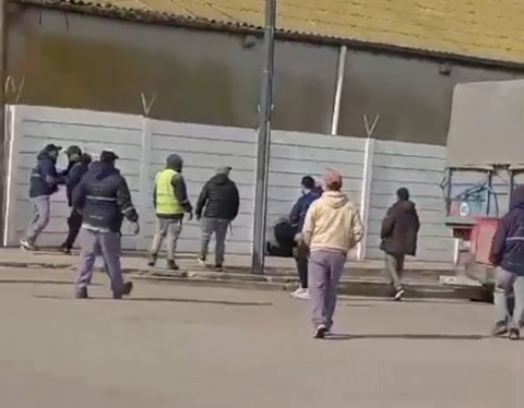 VIDEO | Violenta respuesta a la intervención de la Delegación Necochea de UATRE