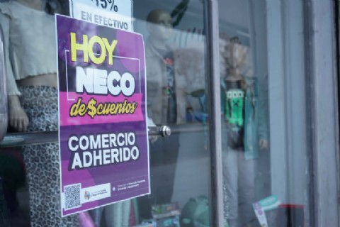 Vuelve Necodescuentos, con dos días para comprar y seguir impulsando el comercio local