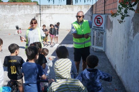 El Observatorio Vial Municipal desarrolla acciones de concientización en Escuelas Abiertas de Verano
