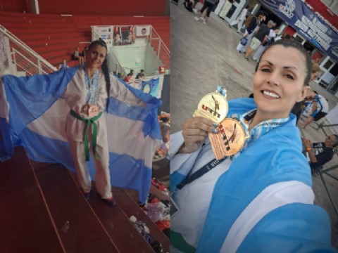 ¡Título mundial para la necochense Daniela Vecino en Taekwon-Do!
