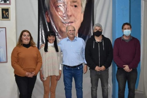 Candidatos del Frente de Todos mantuvieron una reunión con el Presidente del Consorcio de Gestión de Puerto Quequén