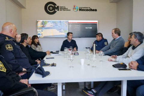 El Intendente puso en valor el trabajo en red con Fiscalía y fuerzas de seguridad