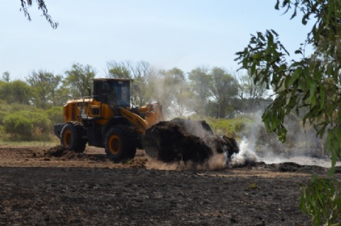 Pudieron sofocar un incendio en la Villa del Deportista