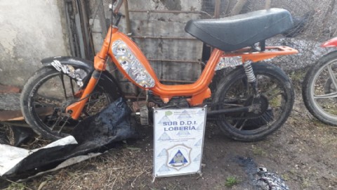 Tras allanamientos descartan moto robada