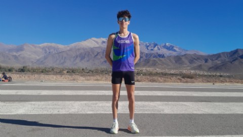 Tiago Rojas, de la Escuela Municipal a la exigente preparación en la altura de Salta