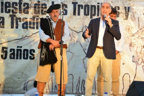 Salvador estuvo presente en la Fiesta Provincial de las Tropillas y la Tradición