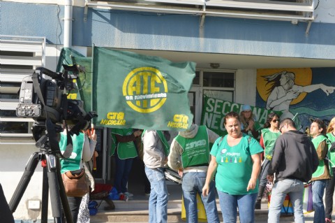 ATE local confirmó el alto acatamiento al paro provincial y anunció otro, si no hay respuestas