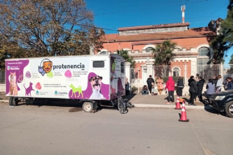 El Quirófano Móvil permanecerá en Obras Sanitarias durante abril