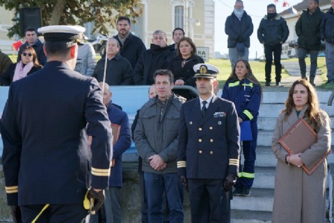 El Intendente Arturo Rojas participó del acto por los 215 años de la Prefectura Naval Argentina