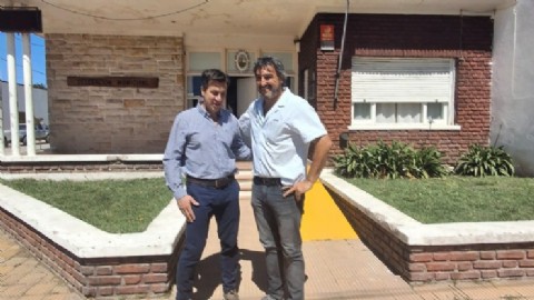 Arturo Rojas puso en funciones a Diego Angeli como delegado de La Dulce y abrió una nueva etapa de gestión