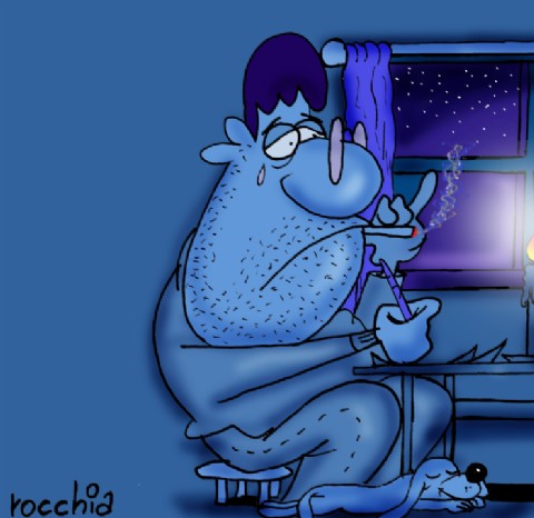 El hombre solo, triste y abandonado: siento pena por mí, pero más por vos