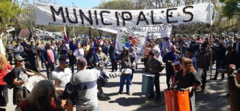 A un año de la represión sigue la lucha de los municipales
