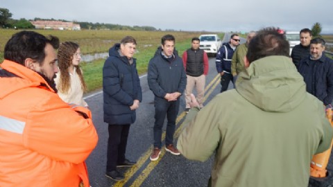 VIDEO | Analizan alternativas para reparar la Ruta 228 tras el temporal