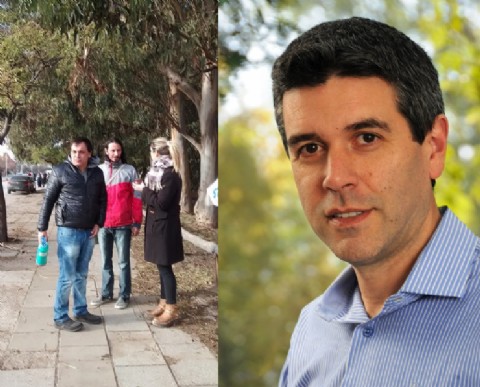 Para Kuhn, el Parque Miguel Lillo debe ser “intervenido para que lo utilicen todos los necochenses”