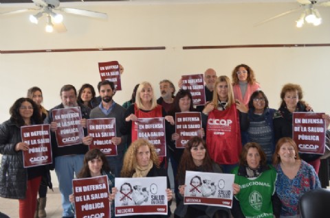 Denuncia de Cicop: "No es posible salud pública de calidad con trabajadores sin derechos"