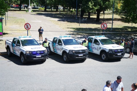 VIDEO | El municipio sumó patrulleros a la seguridad local
