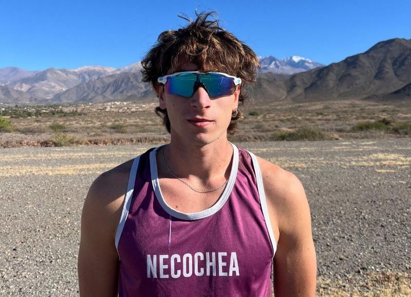 Uno de los valores del atletismo municipal se prepara en la altura salteña