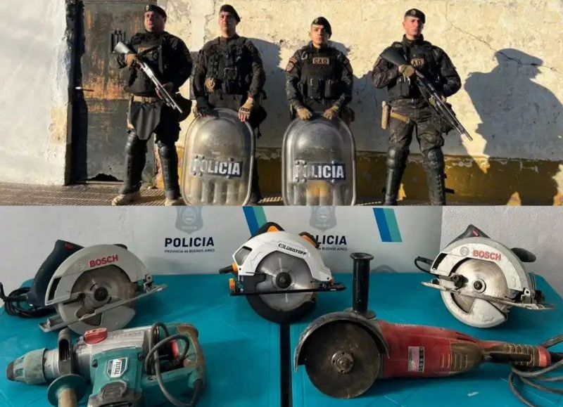 Robo en una obra: recuperaron herramientas y los sospechosos son dos menores