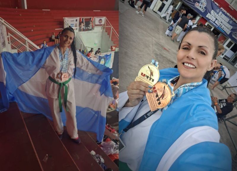¡Título mundial para la necochense Daniela Vecino en Taekwon-Do!