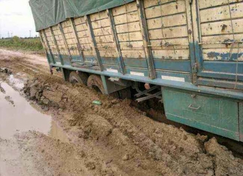 Malestar de transportistas por las condiciones de la Playa de camiones "El Chiquero"