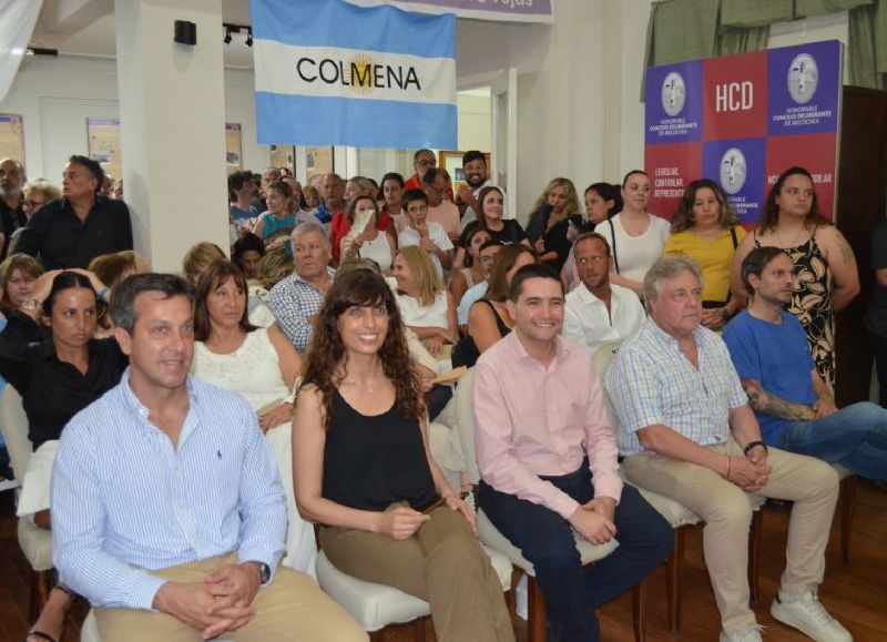 El intendente acompañó los actos de asunción de los nuevos concejales y consejeros escolares