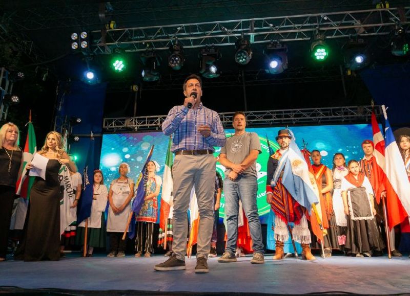 VIDEO | Rojas inauguró la vigésima edición de la Feria de las Colectividades