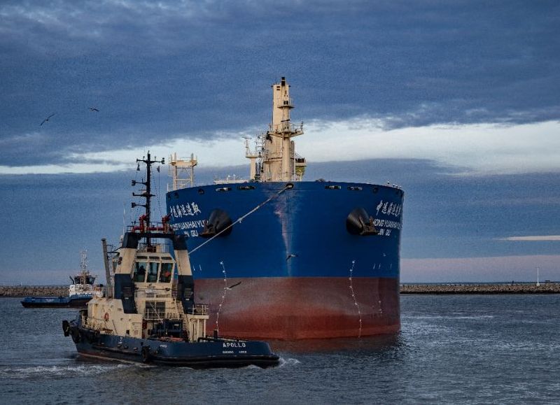 Puerto Quequén superó sus registros históricos de noviembre en un 50 por ciento