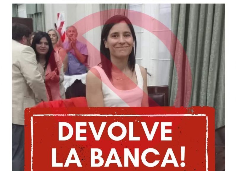¡Se picó todo en la ACT! Exigen a la concejal Maceiro que devuelva la banca