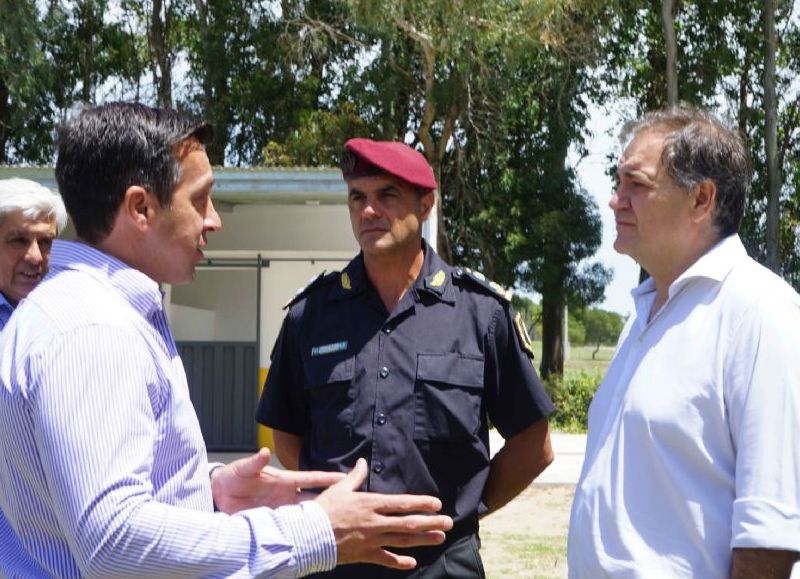 Rojas recibió al ministro de Seguridad provincial para seguir mejorando la prevención en la ciudad