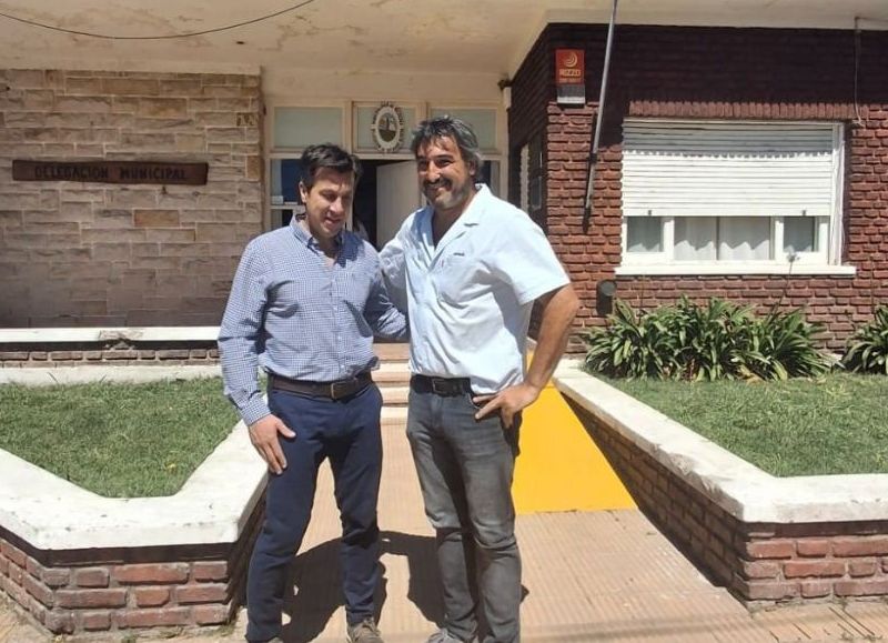 Arturo Rojas puso en funciones a Diego Angeli como delegado de La Dulce y abrió una nueva etapa de gestión