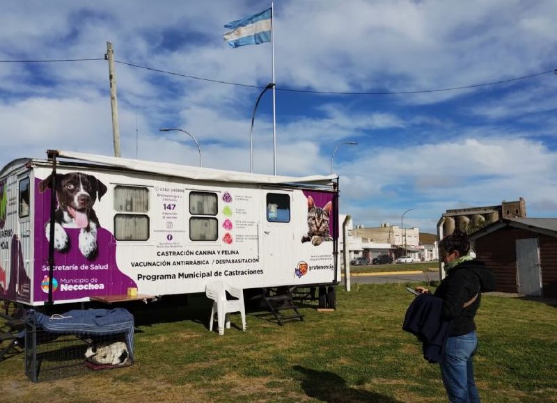 El Quirófano Móvil para mascotas operará en 10 y 93 durante enero y febrero